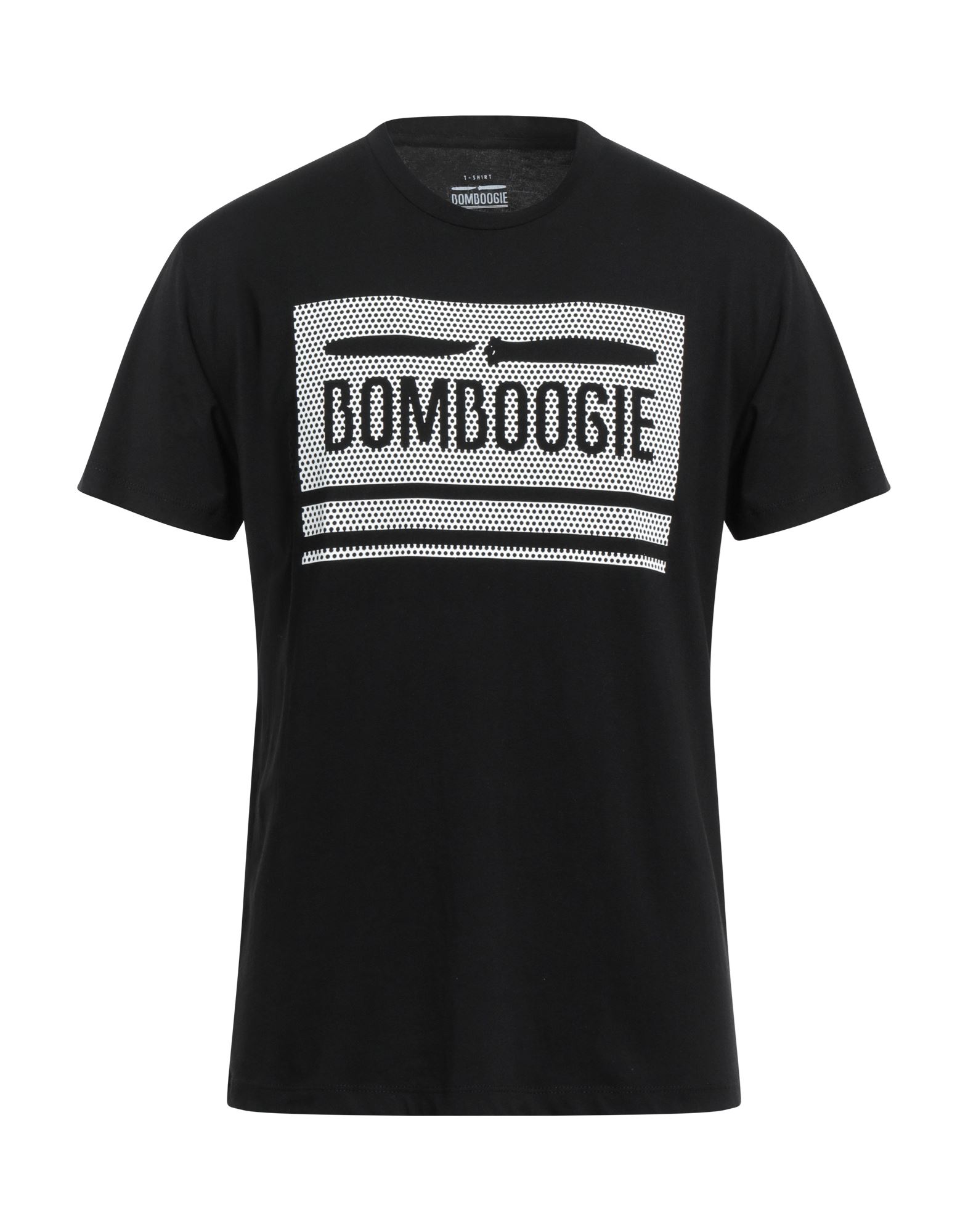 BOMBOOGIE T-shirts Herren Schwarz von BOMBOOGIE