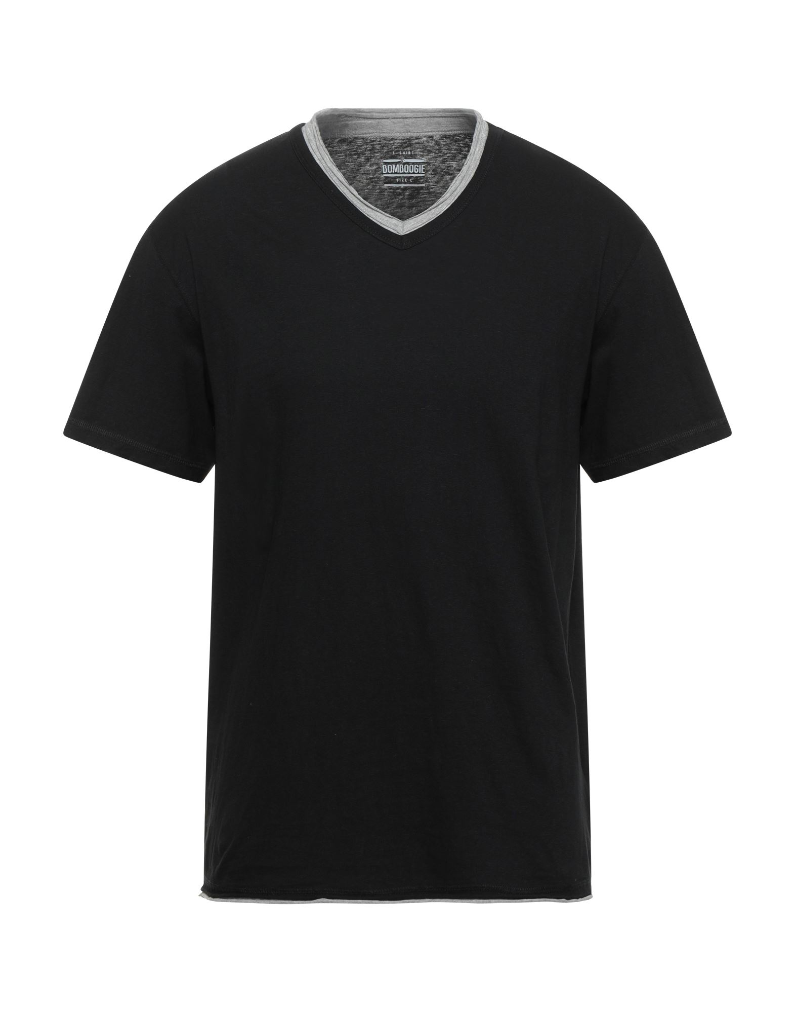 BOMBOOGIE T-shirts Herren Schwarz von BOMBOOGIE