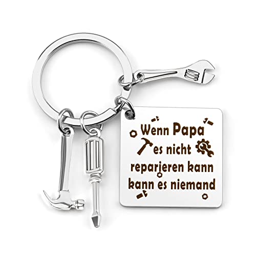 BOMEON Geschenk für Papa,Papa Geschenk Vatertag,Schlüsselanhänger Papa,Papa Geschenk Geburtstag,Geschenkideen für Papa,Weihnachtsgeschenke für Papa,Bester Papa Geschenk,Werdender Papa Geschenk von BOMEON