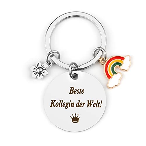 BOMEON Geschenke für Kollegen,Geschenk Kollegin,Schlüsselanhänger Kollegen,Abschiedsgeschenk Kollegen Jobwechsel,Kleine Weihnachtsgeschenke für Kollegen,Lustige Geschenke für Kollegen Kolleginnen von BOMEON