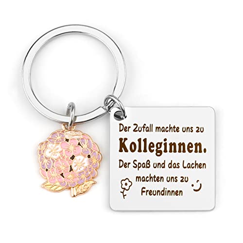 BOMEON Schlüsselanhänger Kollegin Kollegen,Geschenke für Kollegen,Abschiedsgeschenk Kollegen Jobwechsel,Geschenk Kollegin,Kleine Weihnachtsgeschenke für Kollegen,Beste Kollegin Geschenk von BOMEON