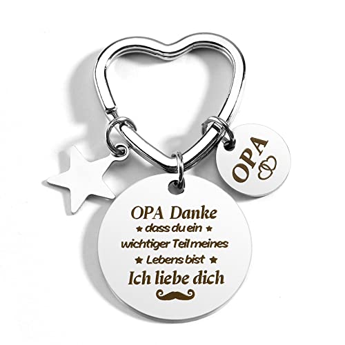 Opa Geschenke Geburtstag Schlüsselanhänger Geschenk Für Opa Geschenke Für Männer Geschenke VatertagsGeschenk Personalisierte Geschenke Männer Dankeschön Geschenke Opa Geschenke Von Enkel Enkelin von BOMEON