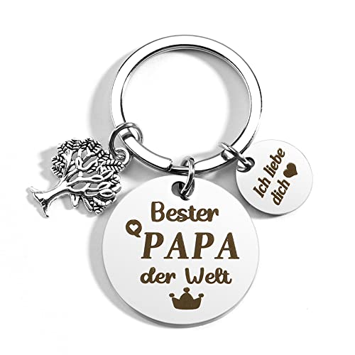 VatertagsGeschenk Schlüsselanhänger Geburtstagsgeschenk Für Männer Papa Geschenk Geburtstag Vater Geschenk Geschenke Für Männer Geburtstag Geschenk Für Papa Bester Papa Geschenke Patenonkel Geschenk von BOMEON