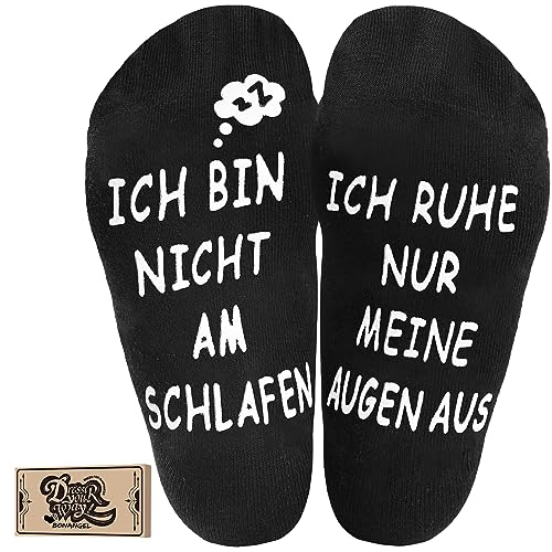 BONANGEL Geburtstag Socken Geschenkideen für Papa Dad Geschenk Herren Mann Lustige Neuheit Männer Vatertag Geschenk Deko Baumwolle Rutschfeste Söckchen 30 40 50 von BONANGEL