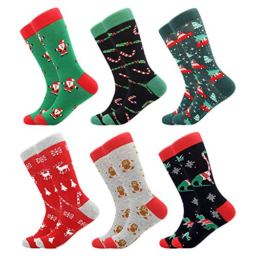 Lustige Socken Herren 43-46 39-42 Bunte Fun Gemusterte Muster Socken Baumwolle Witzige Strümpfe Mehrfarbig Klassisch als Geschenk für Männer Lustige Socken Herren 43-46 39-42 Bunte Fun Gemusterte Muster Socken Baumwolle Witzige Strümpfe Mehrfarbig Klassisch als Geschenk für Männer von BONANGEL