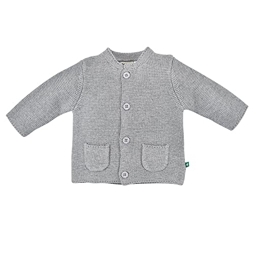 Bondi Baby Kinder Strickjacke 93652 - Hellgrau | Kinderjacke Gr. 74 von Bondi