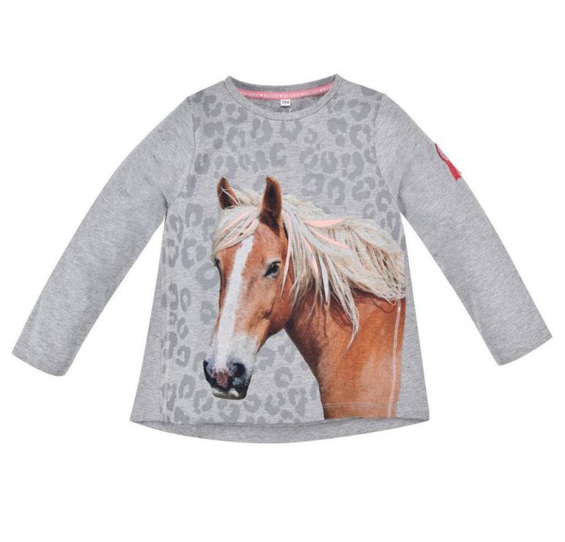 BONDI Langarmshirt BONDI Langarmshirt 'Pferdekopf' 36185, Grau von BONDI