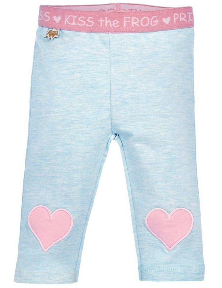 BONDI Leggings BONDI Baby Kinder Leggings 'Herzen' 86576 - Mint von BONDI