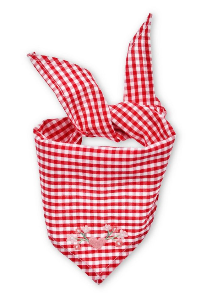 BONDI Schmuckset Babytuch - ALPENGLÜCK - rot/weiß von BONDI