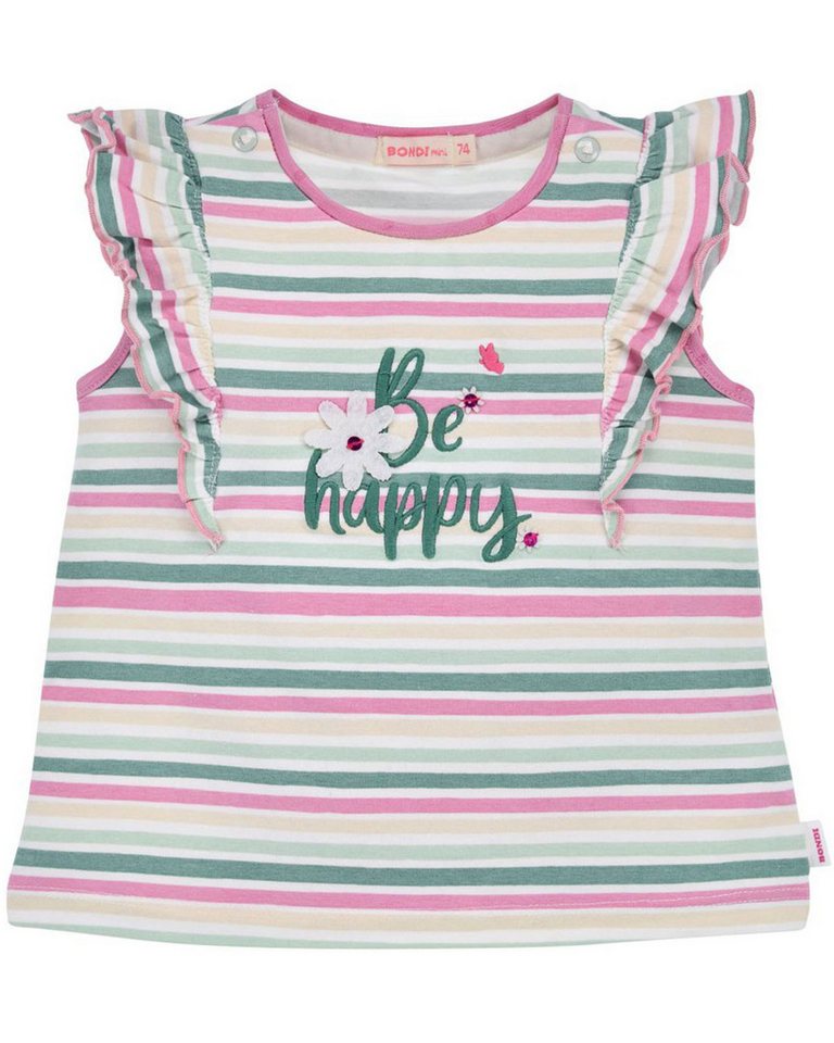 BONDI T-Shirt T-Shirt 'Happy' 86881, Mehrfarbig gestreift von BONDI