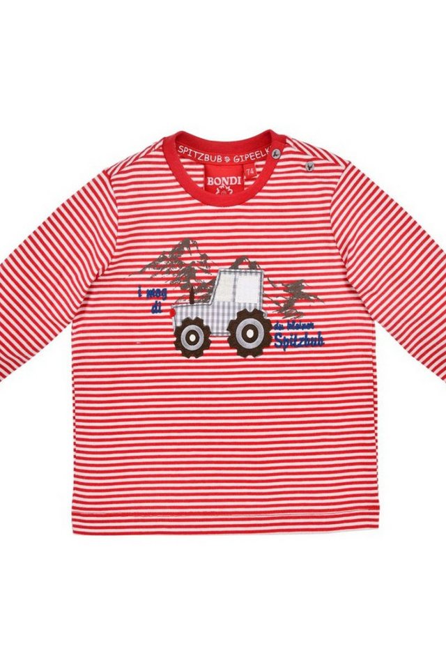 BONDI Trachtenkleid Trachtenshirt Baby/Kleinkind - TRAKTOR - rot/weiß von BONDI