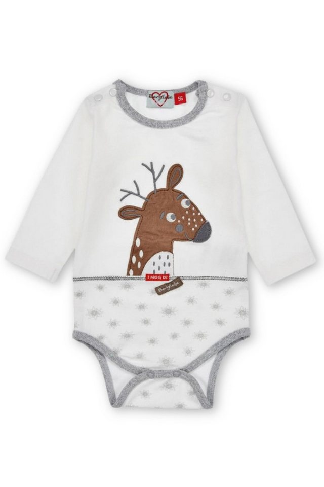 BONDI Trachtenkleid Baby Body - HIRSCH - offweiß von BONDI