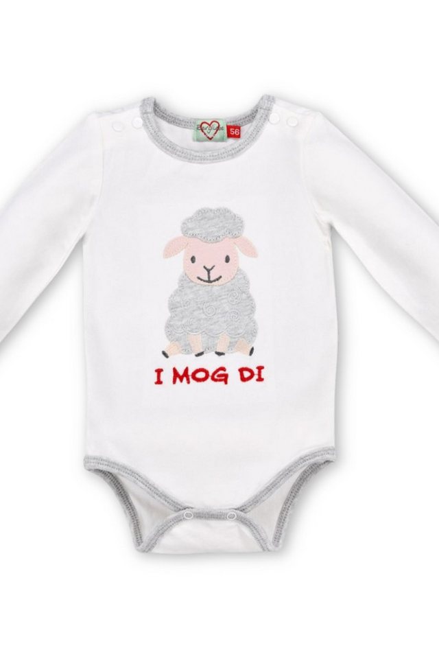 BONDI Trachtenkleid Baby Body - SCHÄFCHEN - offweiß von BONDI