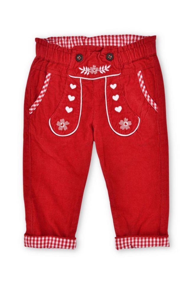 BONDI Trachtenkleid Trachtenhose Baby/Kleinkind - HERZERL - rot von BONDI