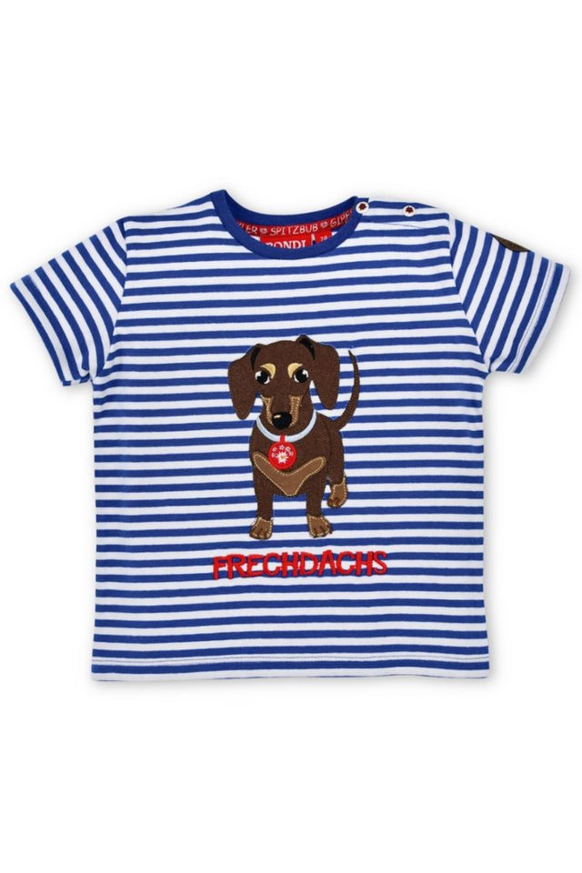 BONDI Trachtenkleid Trachtenshirt Baby/Kleinkind - WALDI - blau/weiß von BONDI