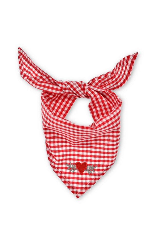 BONDI Trachtenkleid Trachtentuch Baby/Kleinkind - ALPENGLÜCK II - rot/weiss von BONDI