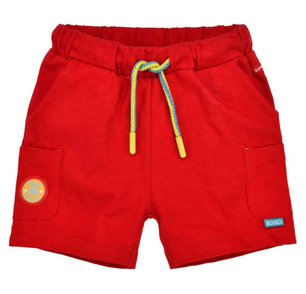 BONDI Trachtenlederhose BONDI Baby Jungen Shorts 'Rescue Team' 91484 - Rot von BONDI