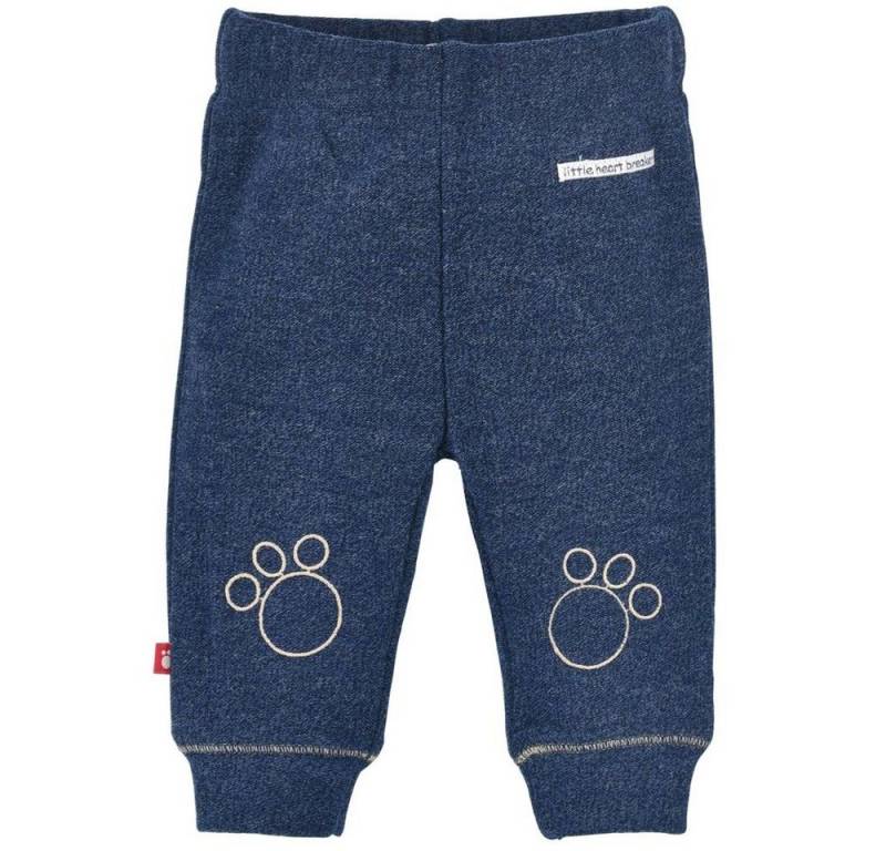 BONDI Trachtenlederhose Baby Laufhose Jogginghose 'Bär' 93764, Navy von BONDI