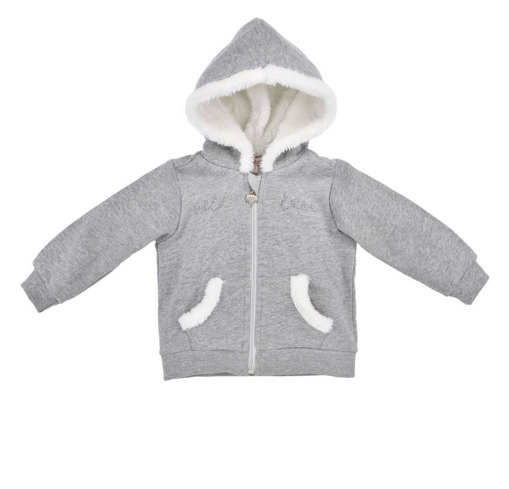 BONDI Strickjacke BONDI Baby Mädchen Kapuzenjacke 'Wild Love' 86633 von BONDI