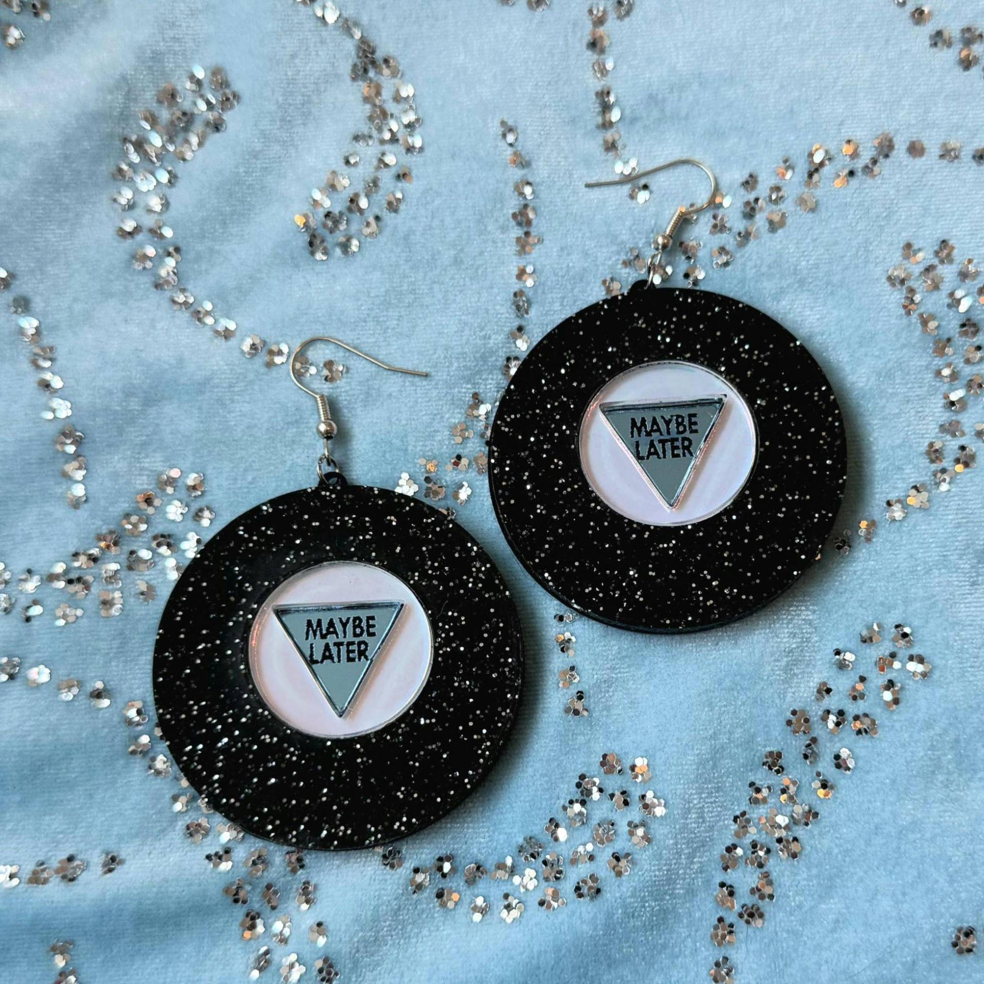 Multi-Color Sarcastic Maybe Later Ball Acrylic Earrings, 90S Jewelry, Laser Cut Earrings Multi-Color Sarcastic Maybe Later Ball Acrylic Earrings, 90S Jewelry, Laser Cut Earrings von BONESCOUTURE
