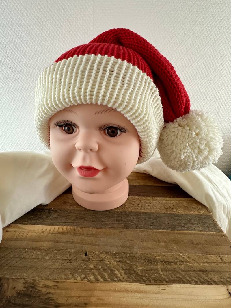 Gestrickte Kindermütze | Mütze Wollmütze Strickmütze Weihnachtsmütze von BONGERSAshop