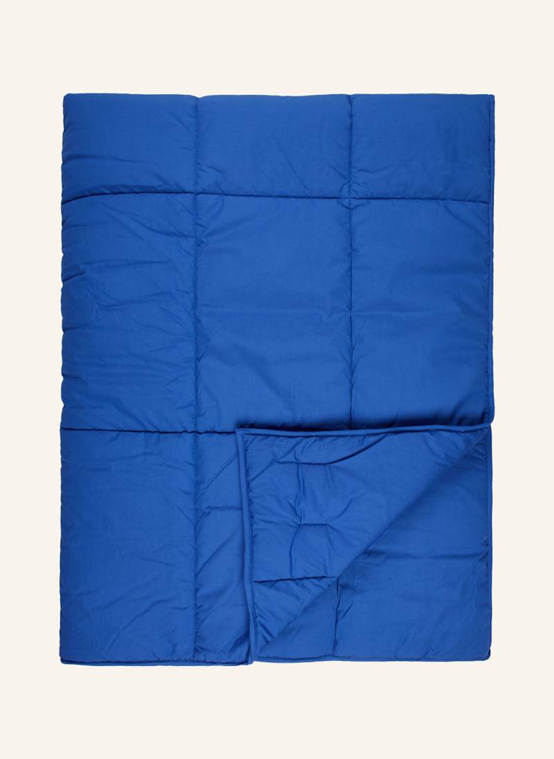 Bongusta Tagesdecke Puffy blau von BONGUSTA