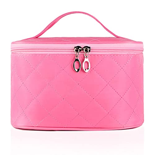 Frauen Reisen Kosmetik Gitter Reißverschluss Männer Make-up Taschen Organizer Schönheit Kulturbeutel Waschen Make-up-Kits Fall (Farbe: Schwarz-JoJo's Bizarre Adventure1, Größe: 22 * ​​8 * 15 cm) von BONOOL