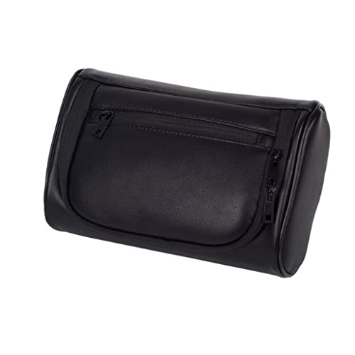 Reise-Make-up-Tasche aus PU-Leder, klein, Kulturbeutel für Herren, Make-up, Reißverschluss, Make-up-Tasche, klein von BONOOL