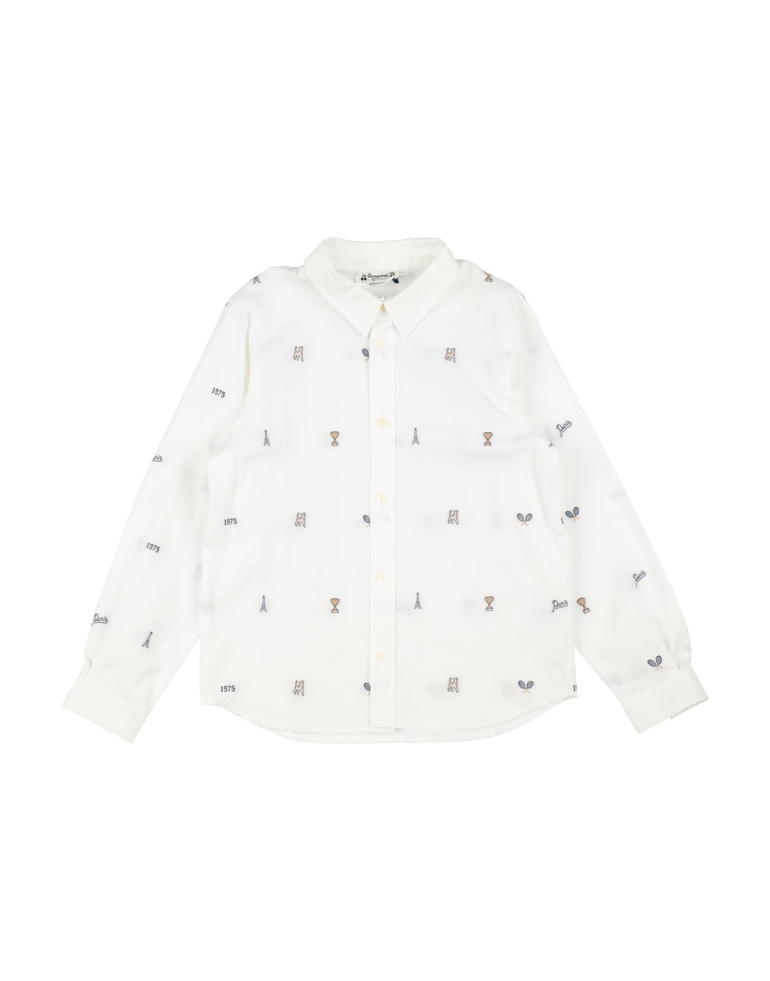 BONPOINT Hemd Kinder Weiß von BONPOINT