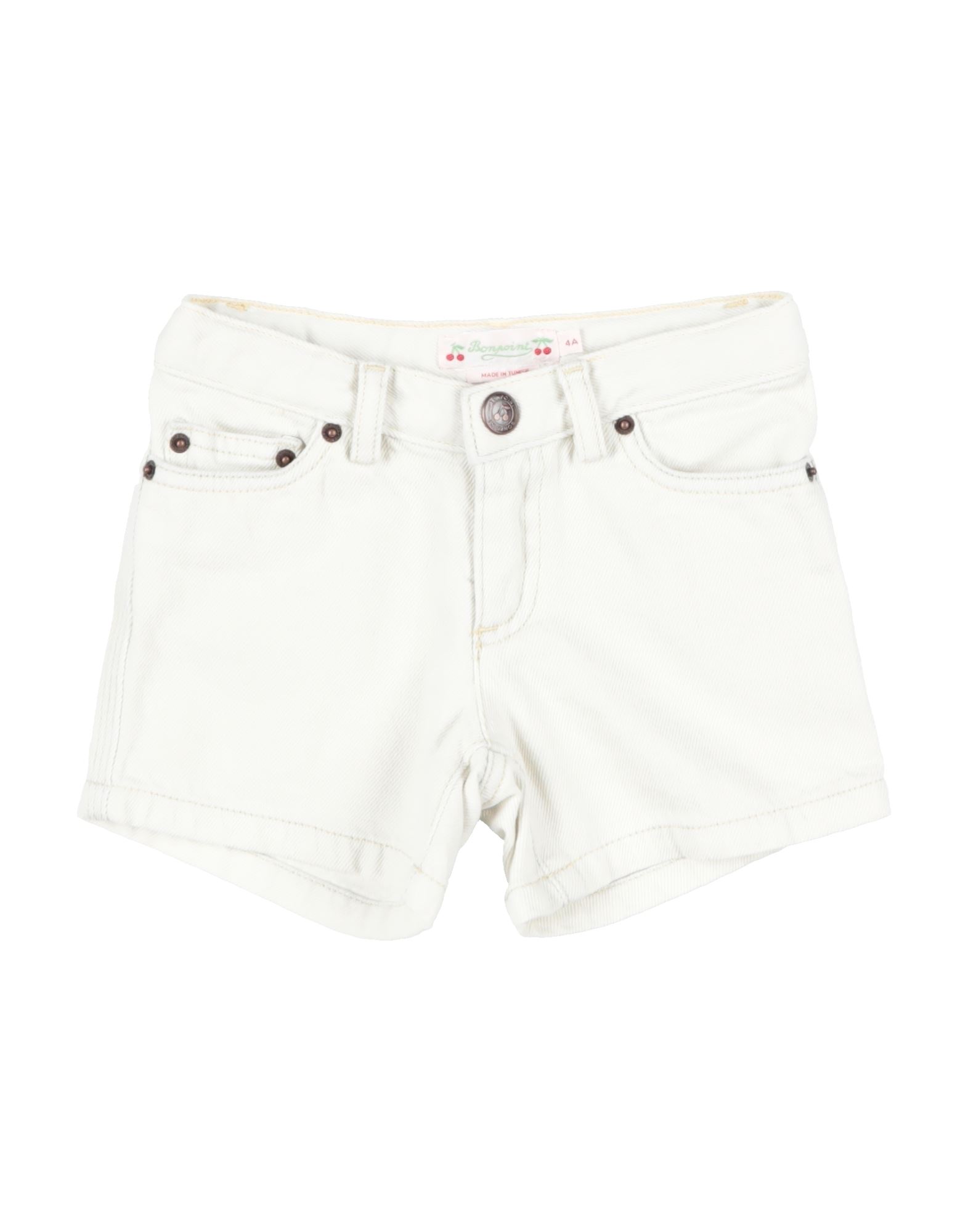 BONPOINT Jeansshorts Kinder Cremeweiß von BONPOINT