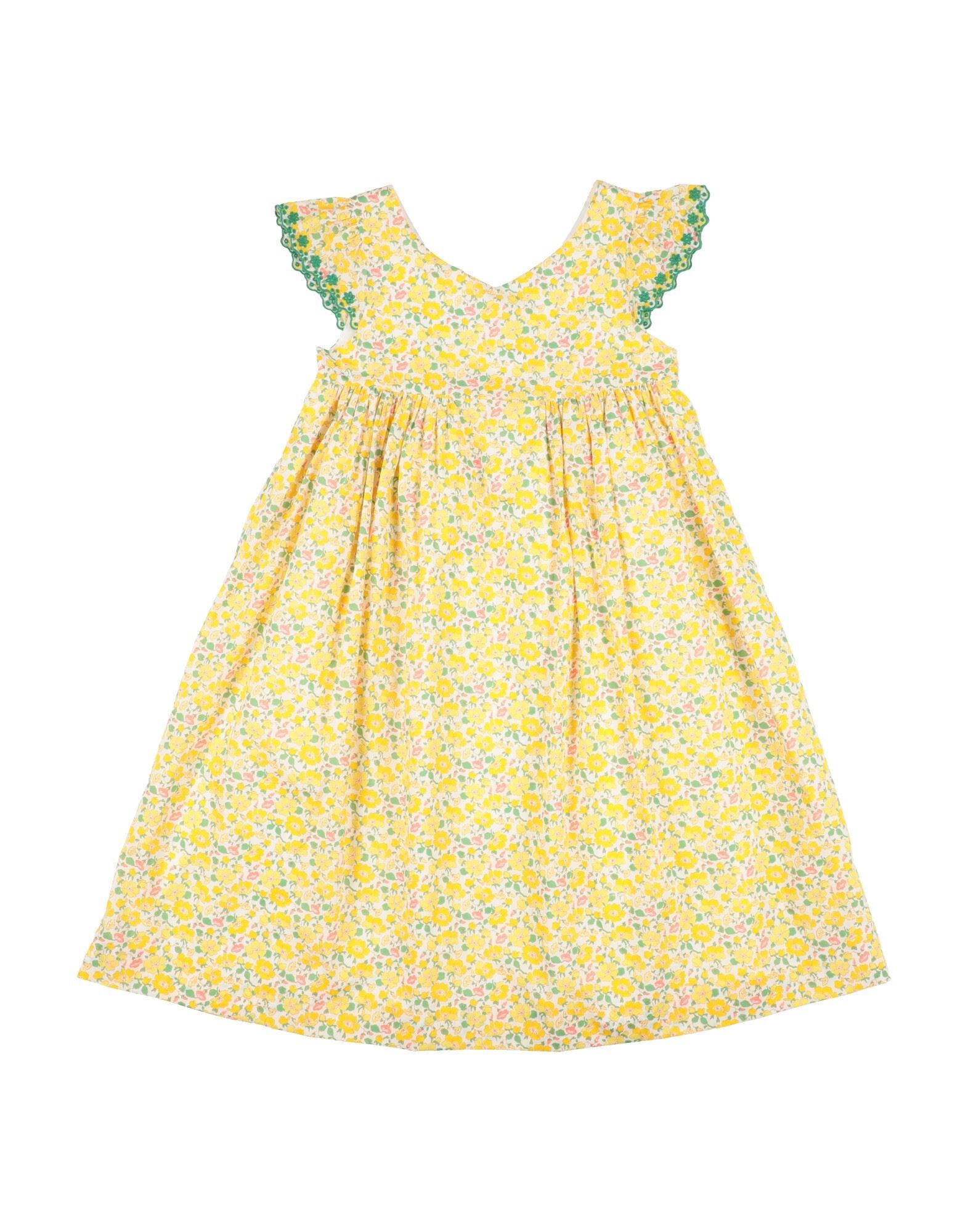 BONPOINT Kinderkleid Kinder Gelb von BONPOINT