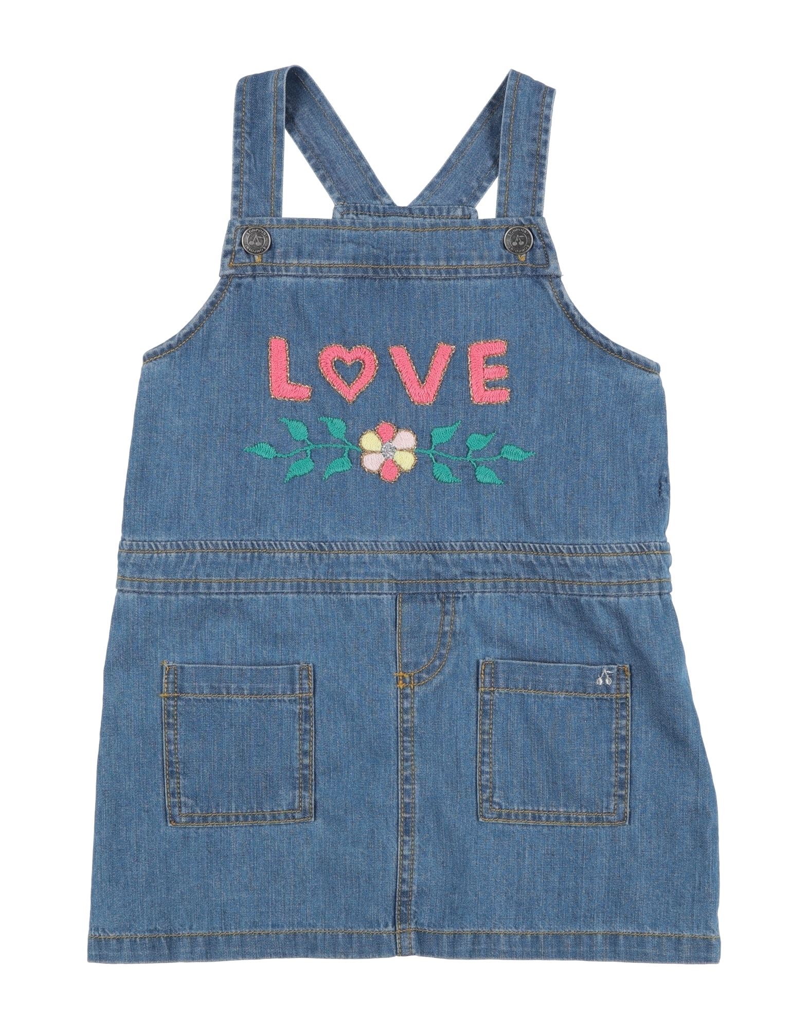 BONPOINT Langer Overall Kinder Blau von BONPOINT