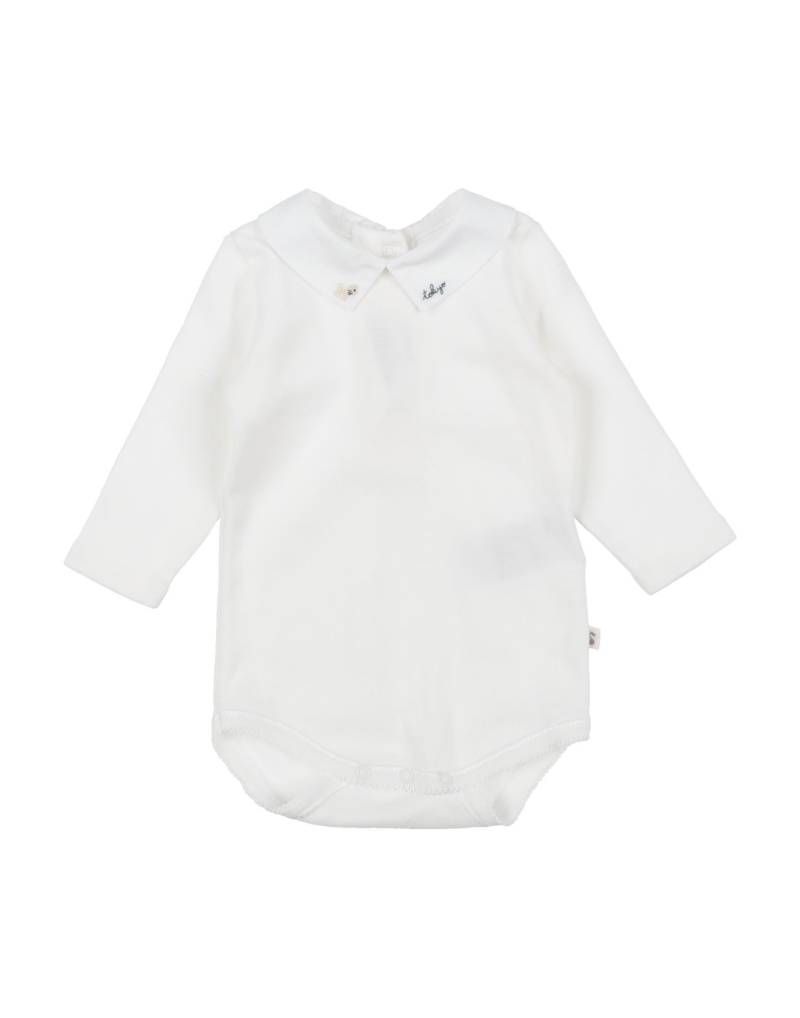 BONPOINT Strampelanzug Kinder Elfenbein von BONPOINT