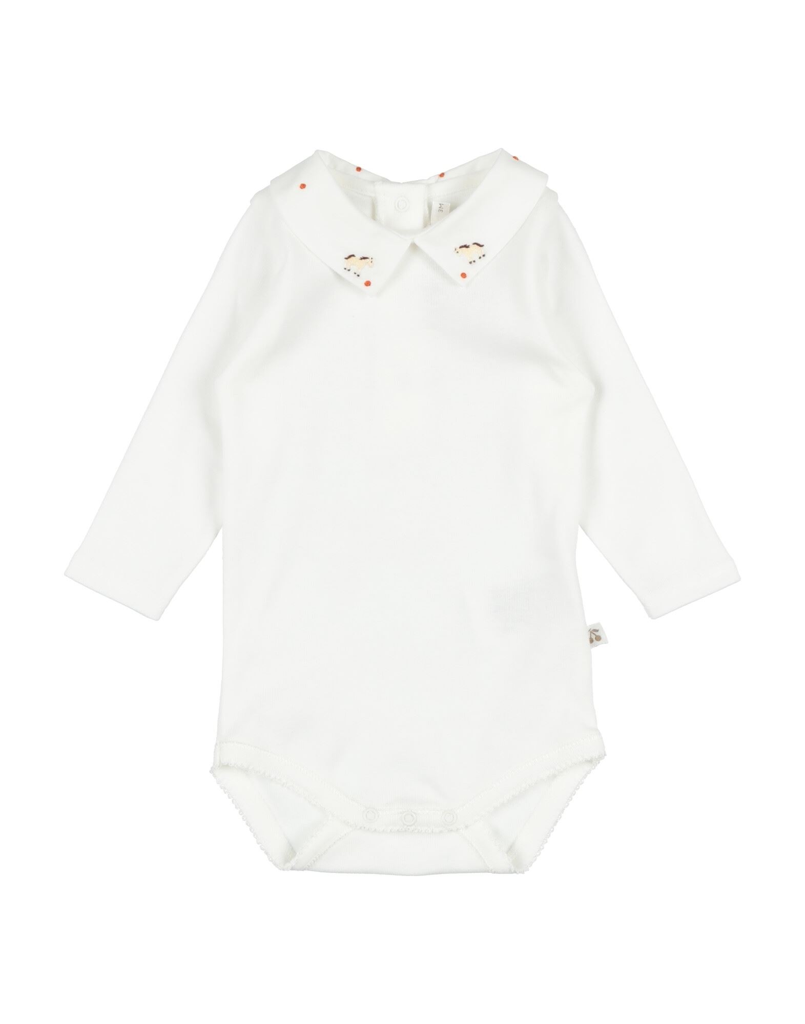 BONPOINT Strampelanzug Kinder Weiß von BONPOINT