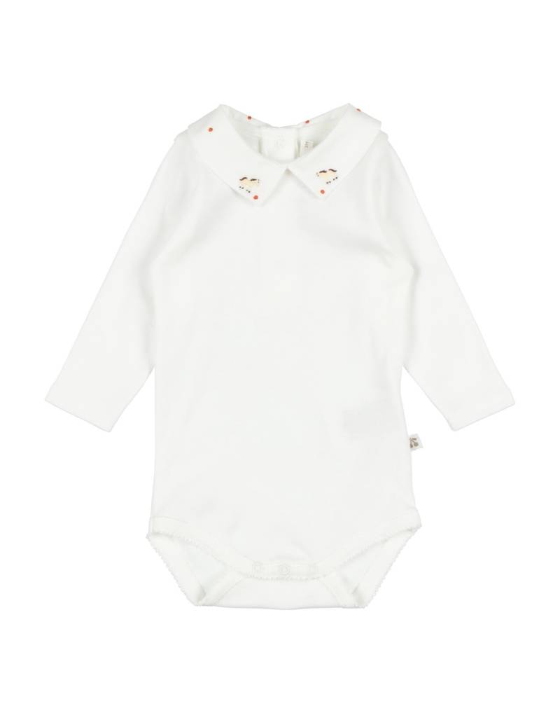 BONPOINT Strampelanzug Kinder Weiß von BONPOINT