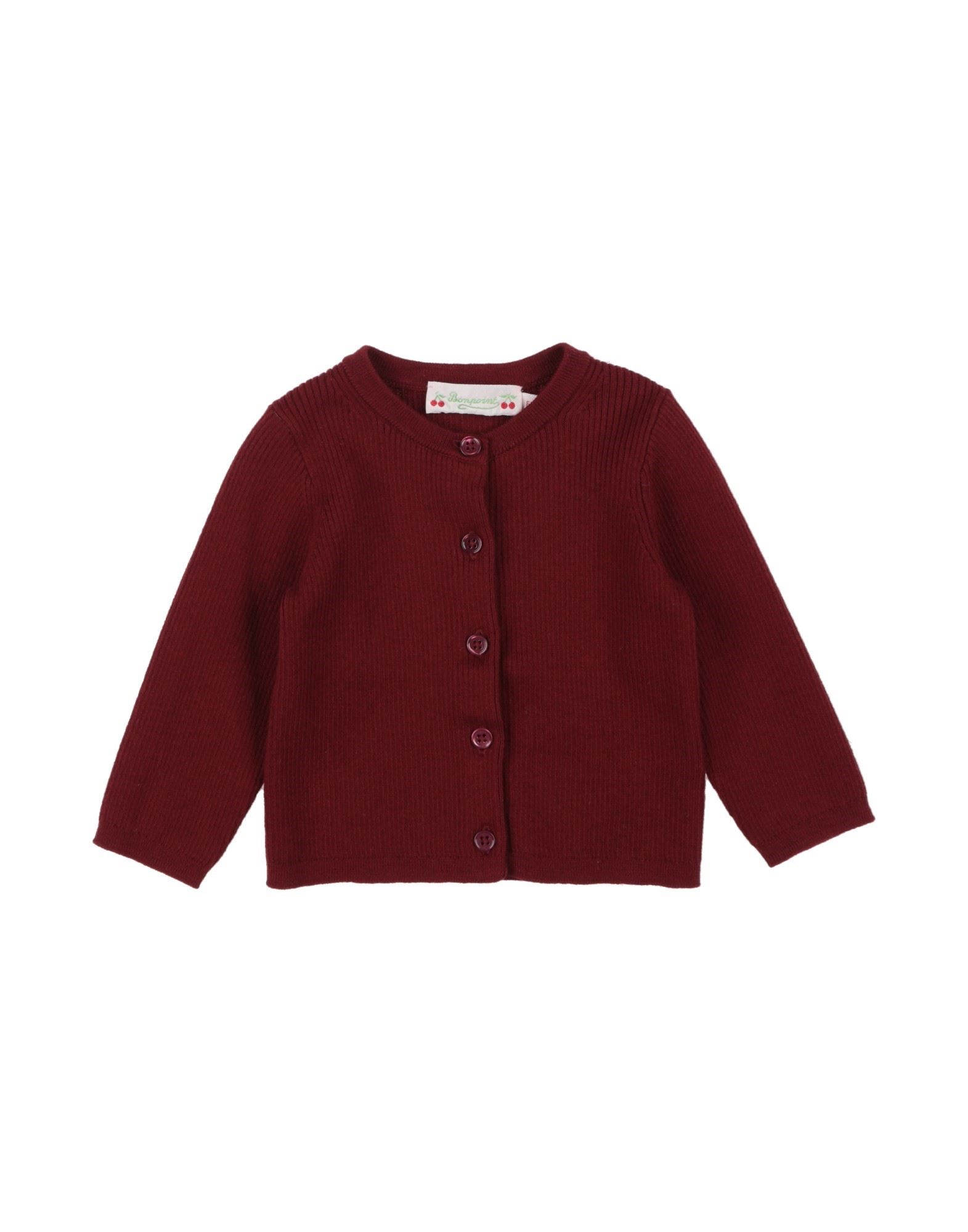 BONPOINT Strickjacke Kinder Bordeaux von BONPOINT