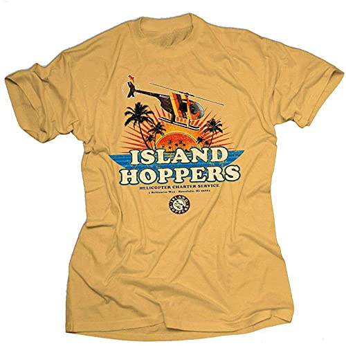 Island Hoppers Tom Magnum Tv Tshirt Fan 80S Hawaii Men T-Shirt Thomas Retro Cult Size XL Island Hoppers Tom Magnum Tv Tshirt Fan 80S Hawaii Men T-Shirt Thomas Retro Cult Size XL von BONPUR