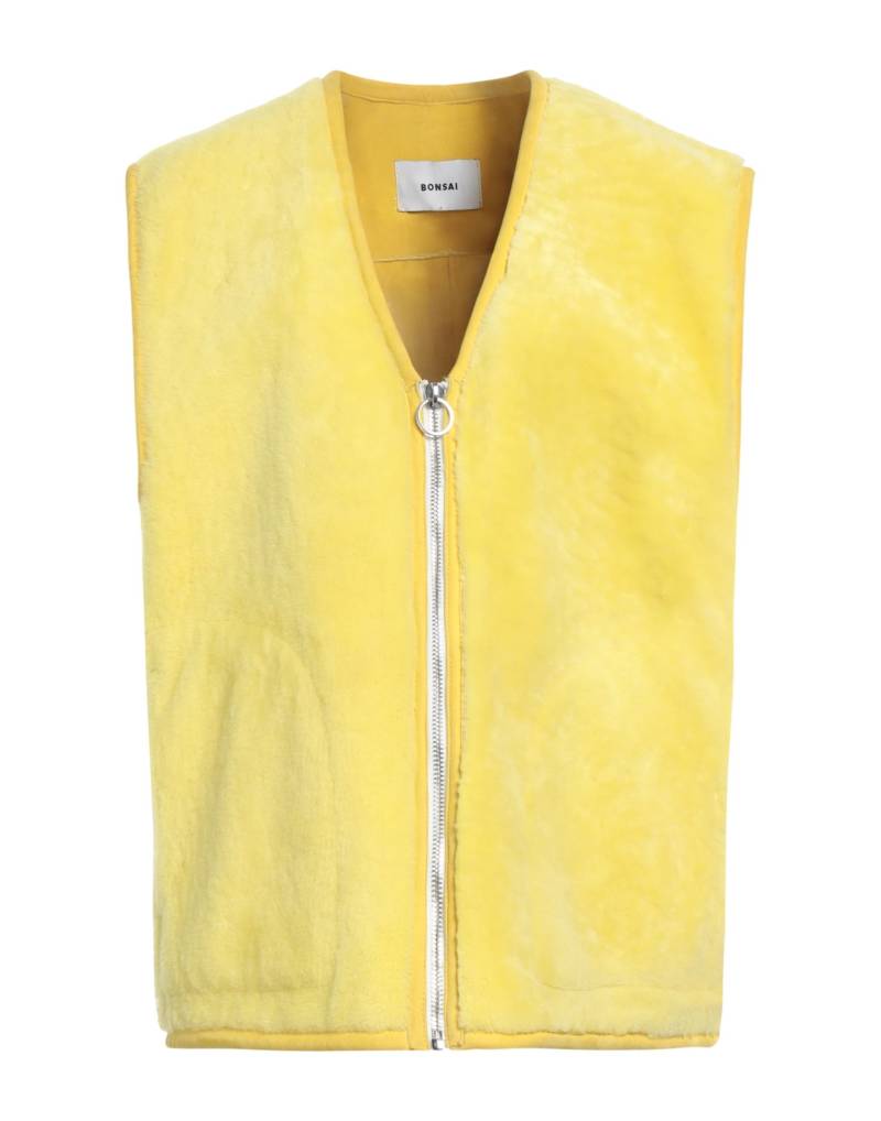 BONSAI Shearling- & Kunstfell Damen Gelb von BONSAI