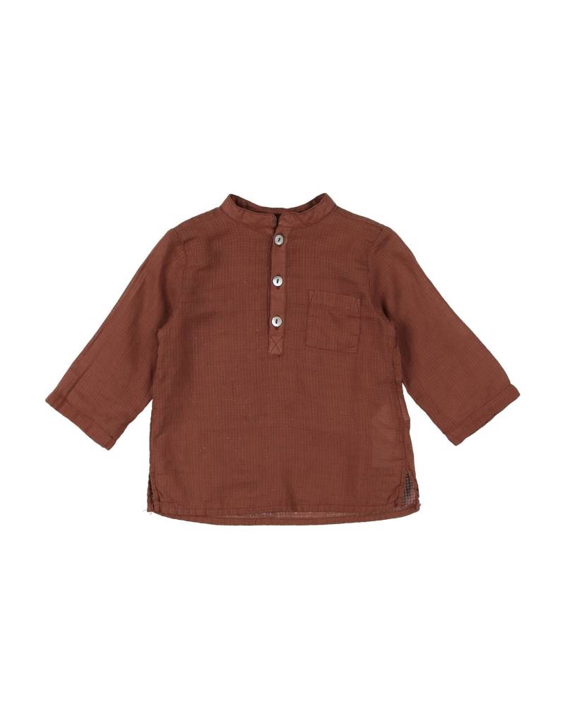 BONTON Hemd Kinder Schokobraun von BONTON