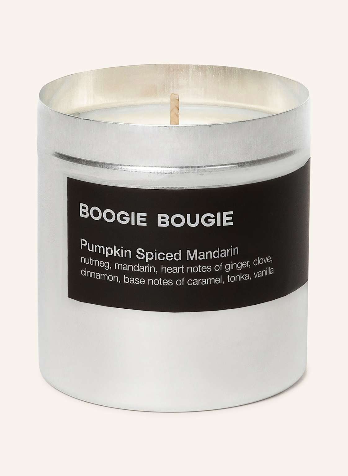 Boogie Bougie Duftkerze Pumpkin Spiced Mandarin silber Boogie Bougie Duftkerze Pumpkin Spiced Mandarin silber von BOOGIE BOUGIE