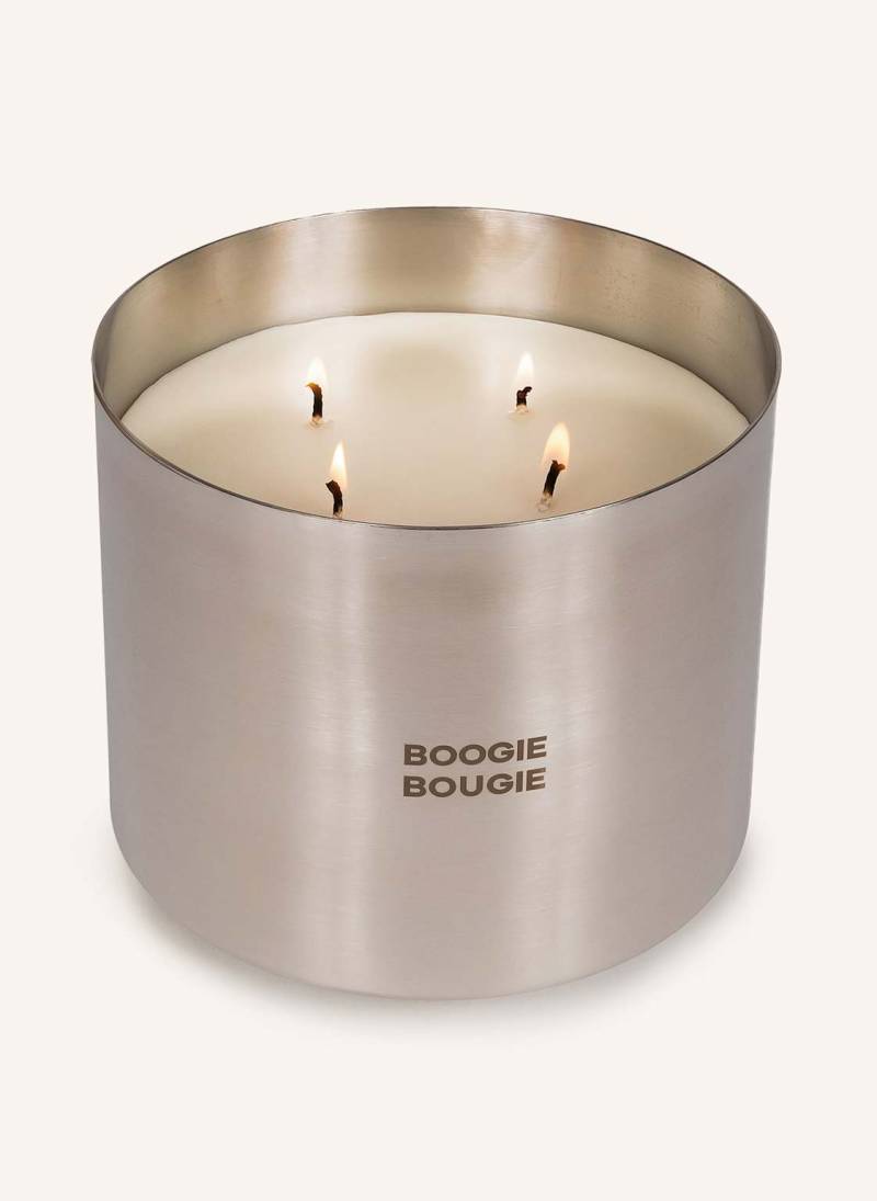 Boogie Bougie Duftkerze Tonka Bean & Myrrh silber von BOOGIE BOUGIE