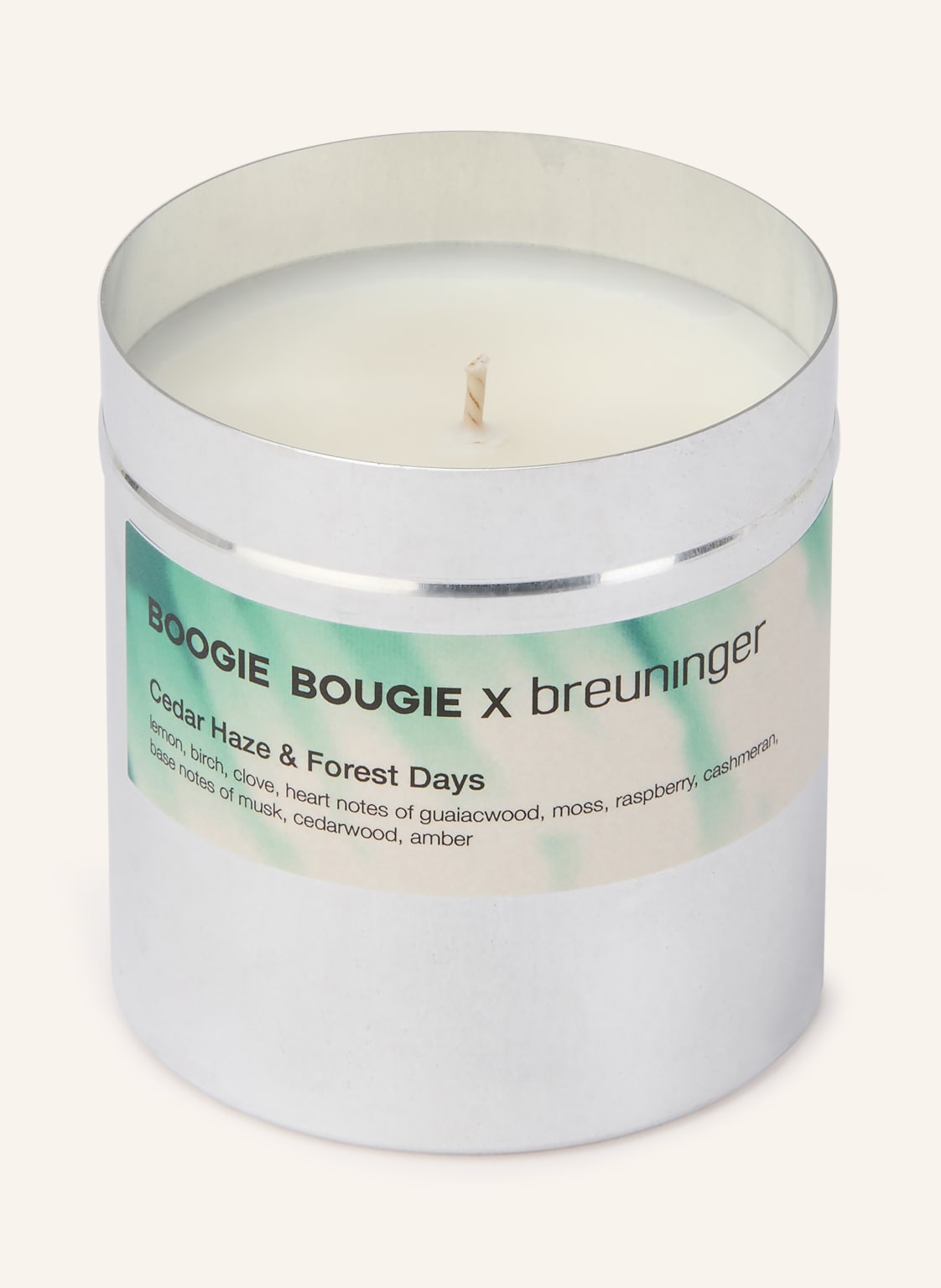 Boogie Bougie Duftkerze gruen von BOOGIE BOUGIE