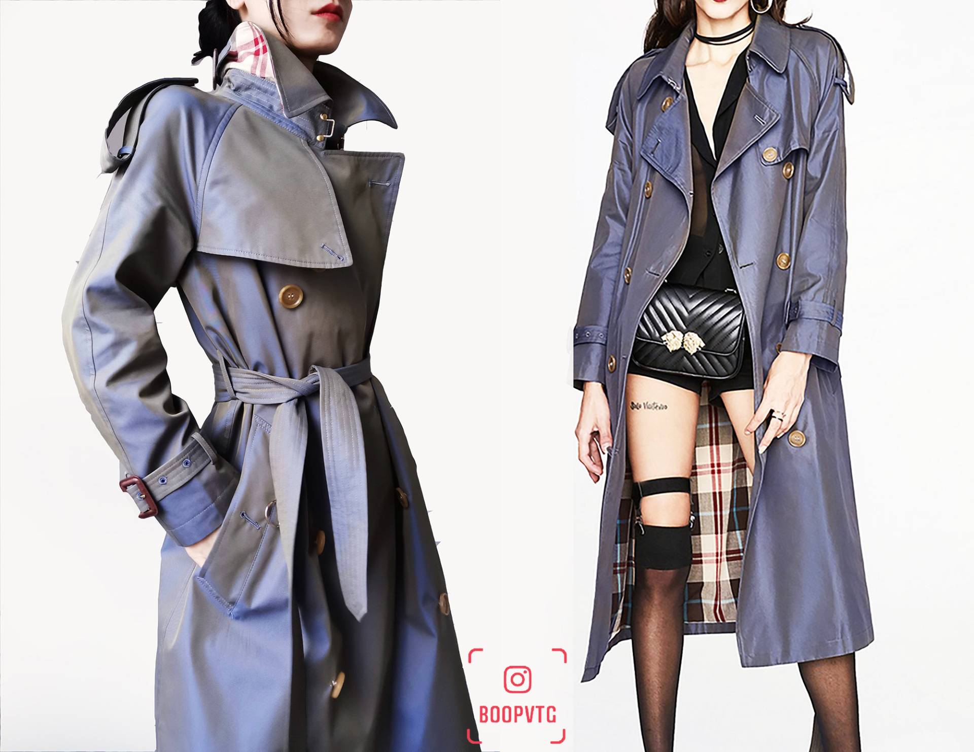 Kobalt Dunkelblau Irisierendes Lila Metallic Metallisch Glänzend Militär Spion Wwii Ww2 Maxi Garderobe Grunge Rock Punk Armee Unisex Oversize Kobalt Dunkelblau Irisierendes Lila Metallic Metallisch Glänzend Militär Spion Wwii Ww2 Maxi Garderobe Grunge Rock Punk Armee Unisex Oversize von BOOPVTG