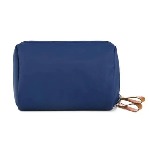 Kosmetiktasche Tragbare Frauen Make -Up -Tasche Kosmetikbeutel Coin Beutel Aufbewahrungstasche Mini Lippenstift Slitt Bag Toiletten -Tasche Organizer-Navy Blau von BOQUN