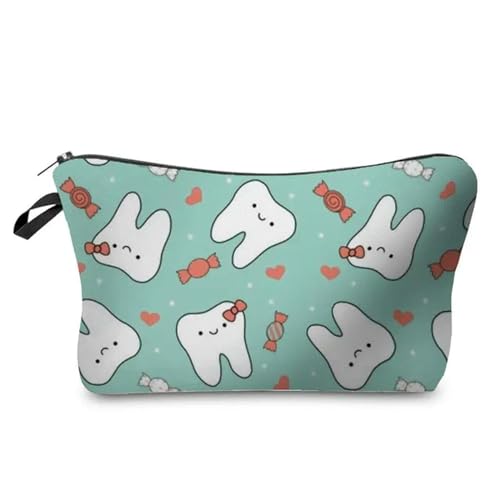 Makeup Tasche Cartoon Krankenschwester Doktor Frauen Kosmetikbeutel Lippenstift Organizer Fälle Fashion Telefon Geldbeutel Reißverschluss Clutch Make -Up -Reisetasche-4 von BOQUN