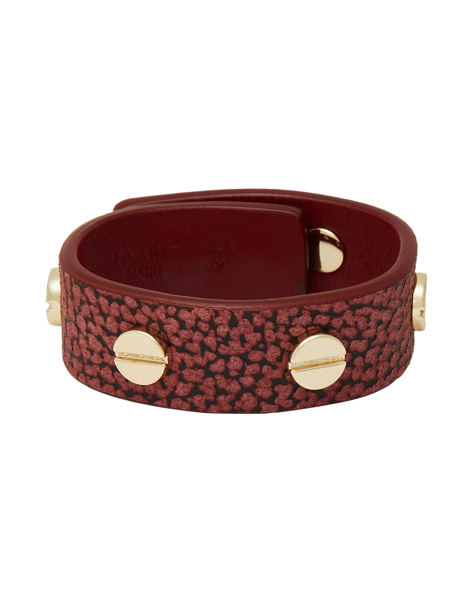 BORBONESE Armband Damen Bordeaux von BORBONESE