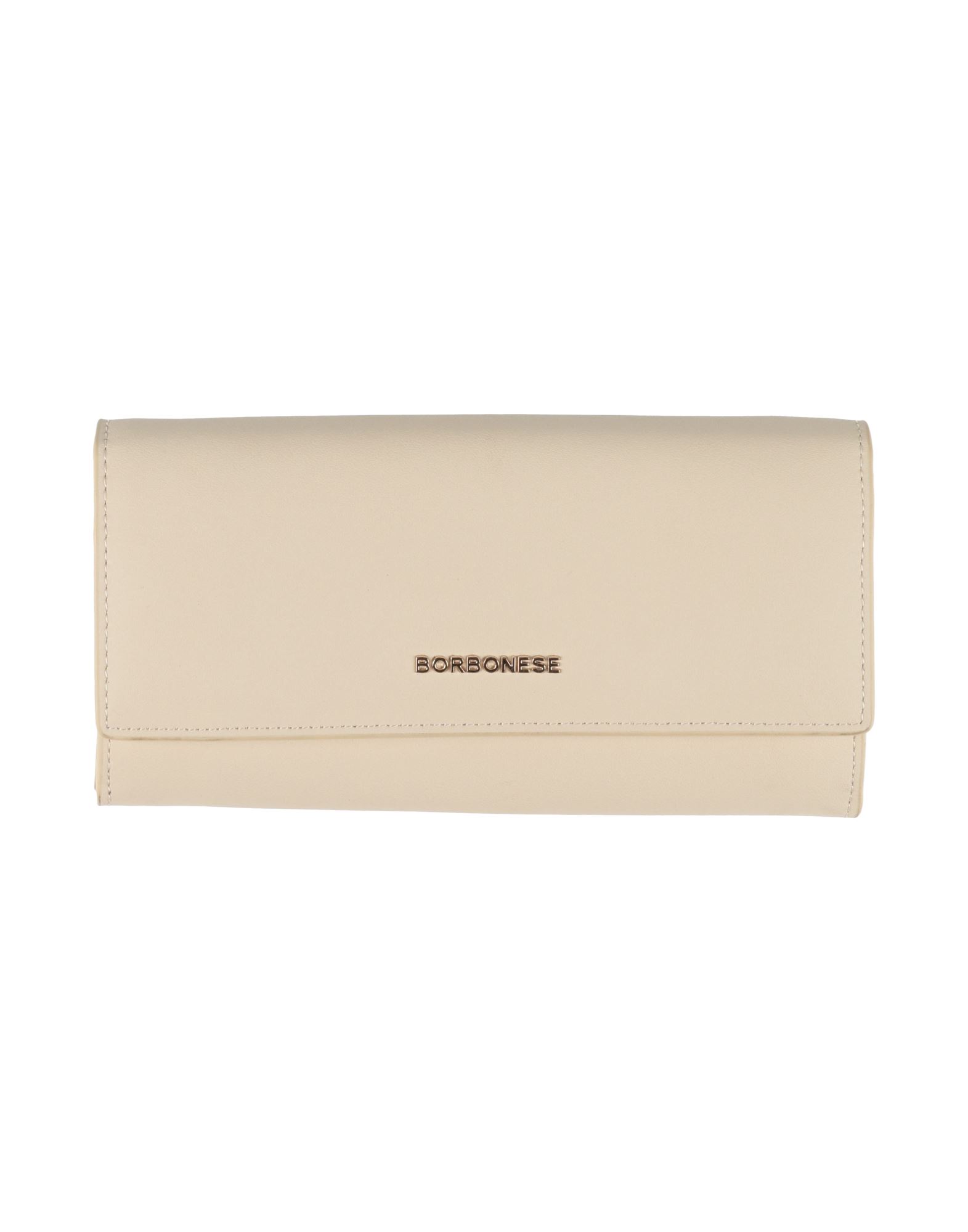 BORBONESE Brieftasche Damen Beige von BORBONESE