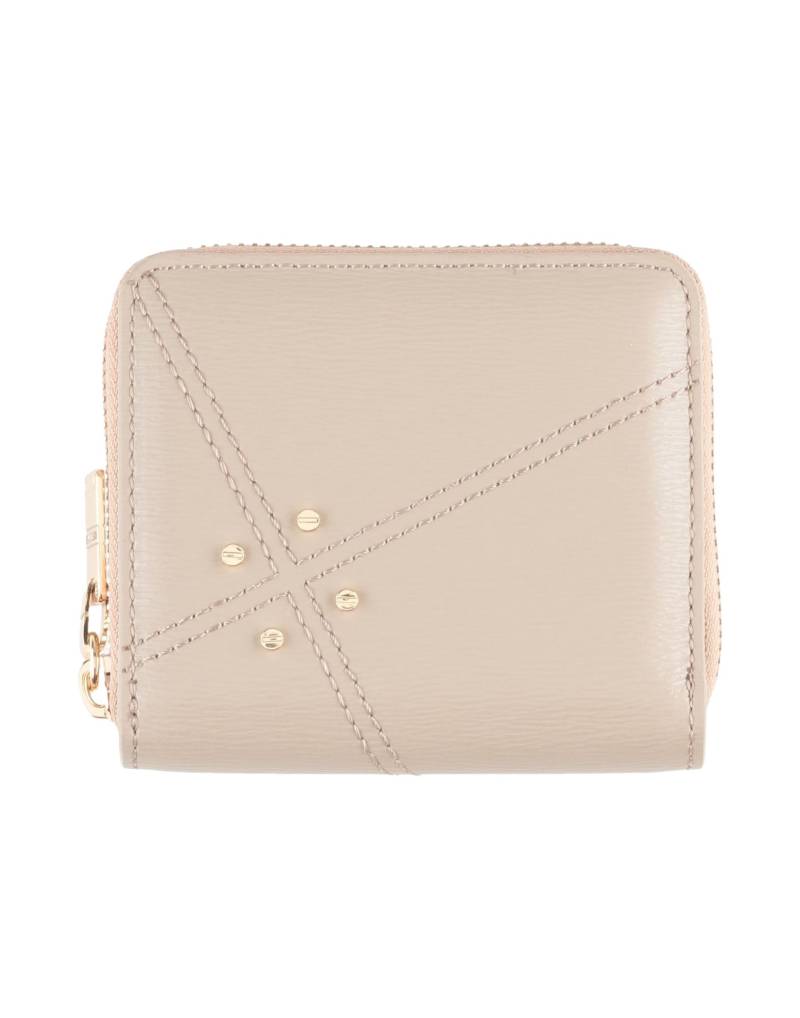 BORBONESE Brieftasche Damen Grau von BORBONESE