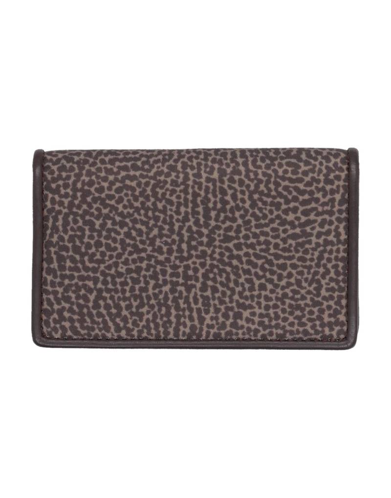 BORBONESE Dokumentenetui Damen Dunkelbraun von BORBONESE