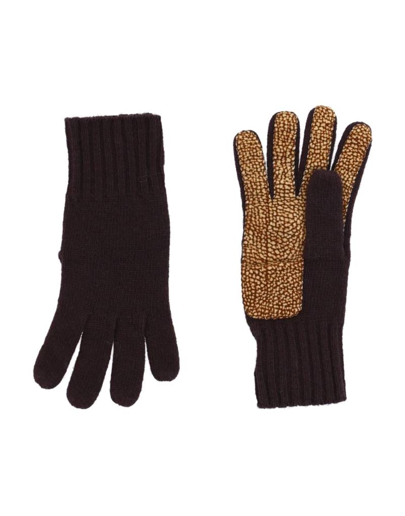 BORBONESE Handschuhe Damen Dunkelbraun von BORBONESE